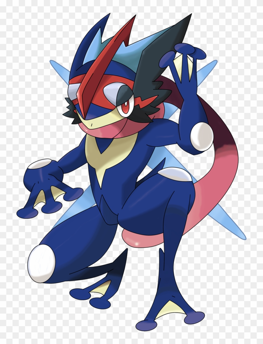 Greninja Ash By Waito Chan - Pokemon Mega Greninja Z - Free Transparent PNG  Clipart Images Download