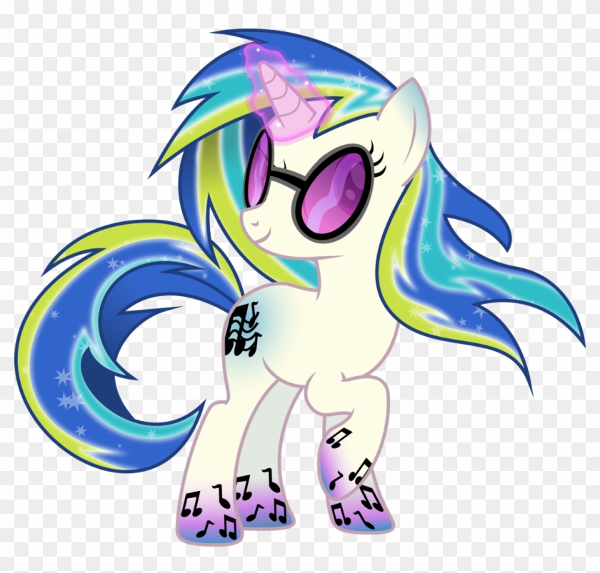 Rainbow Power Dj-pon3 By Theshadowstone - Mlp Vinyl #731953