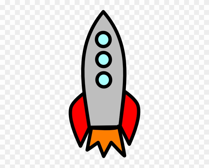 Clipart Rocket Blasting Off #731963