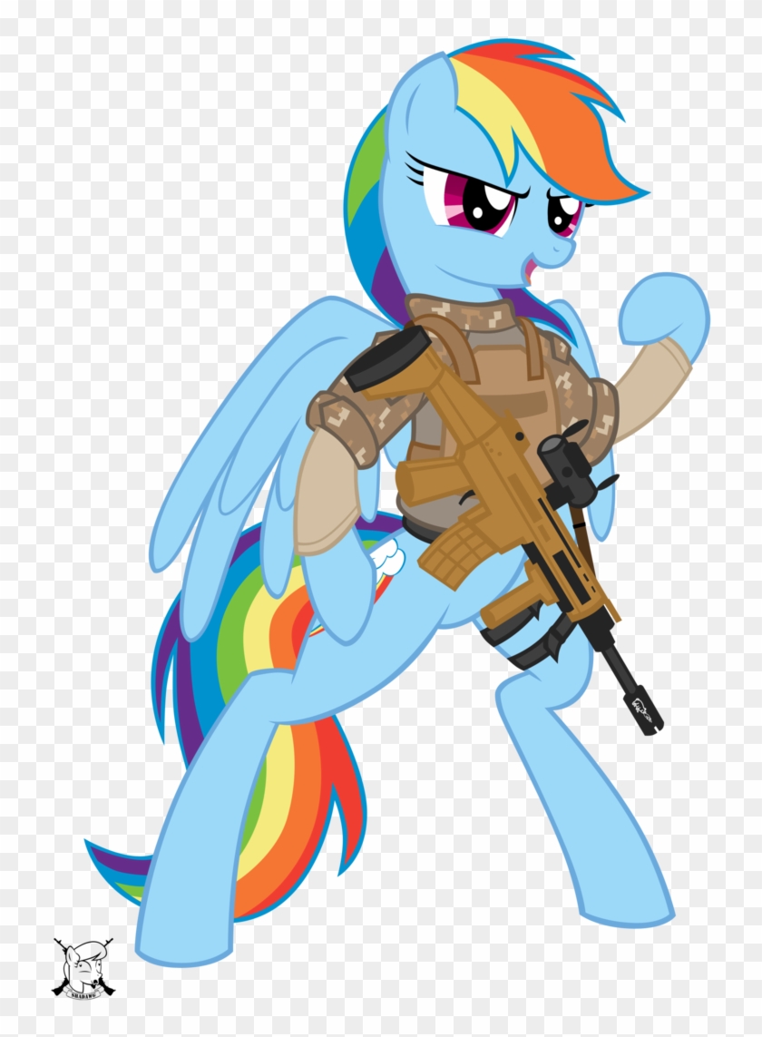 Rainbow Dash By Shadawg Rainbow Dash By Shadawg - My Little Pony Rainbow Dash Soldier #731965