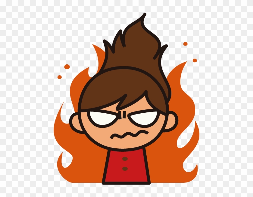 Anger Cartoon Child Woman - Angry Girl Cartoon Png #731975