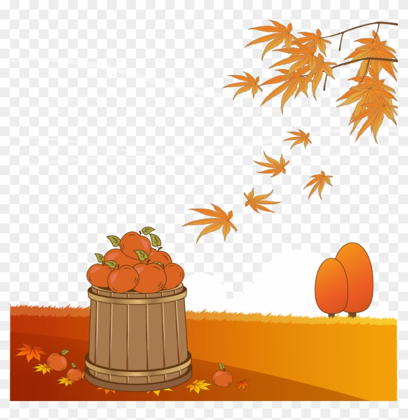 Autumn Maple Leaf Clip Art - Autumn Maple Leaf Clip Art #732017