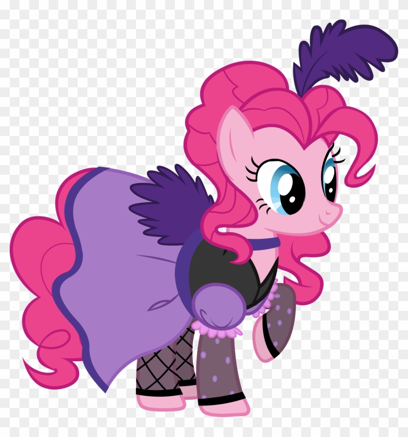 Pinkie Pie Eating A Cupcake Vector By Ponyengineer - My Little Pony Pinkie Pie Dress #732050