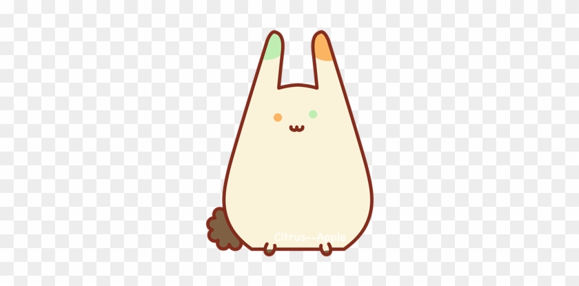 Pusheen Bunny By Citrus Apple - Cartoon #732139