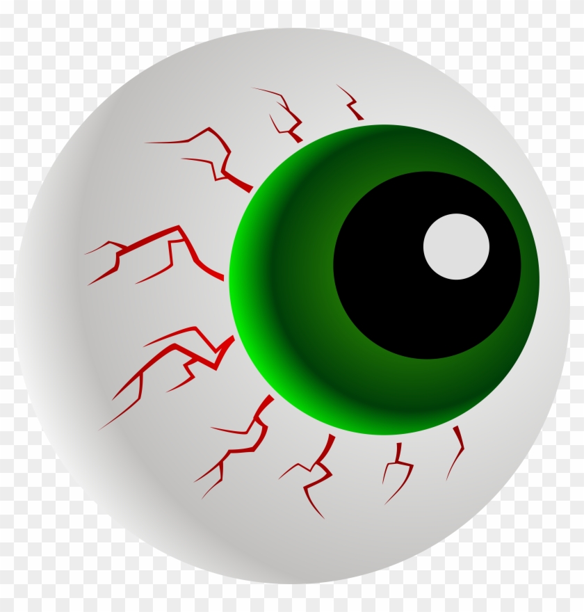 Giant Eyeball Png Clipart Image - Halloween Eyeball Png #732148