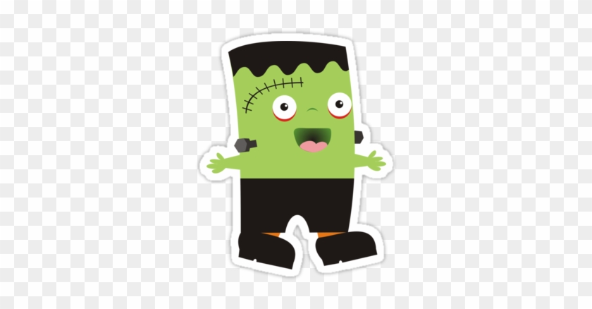 Cute Halloween Frankenstein Cute Halloween Frankenstein - Cartoon #732194