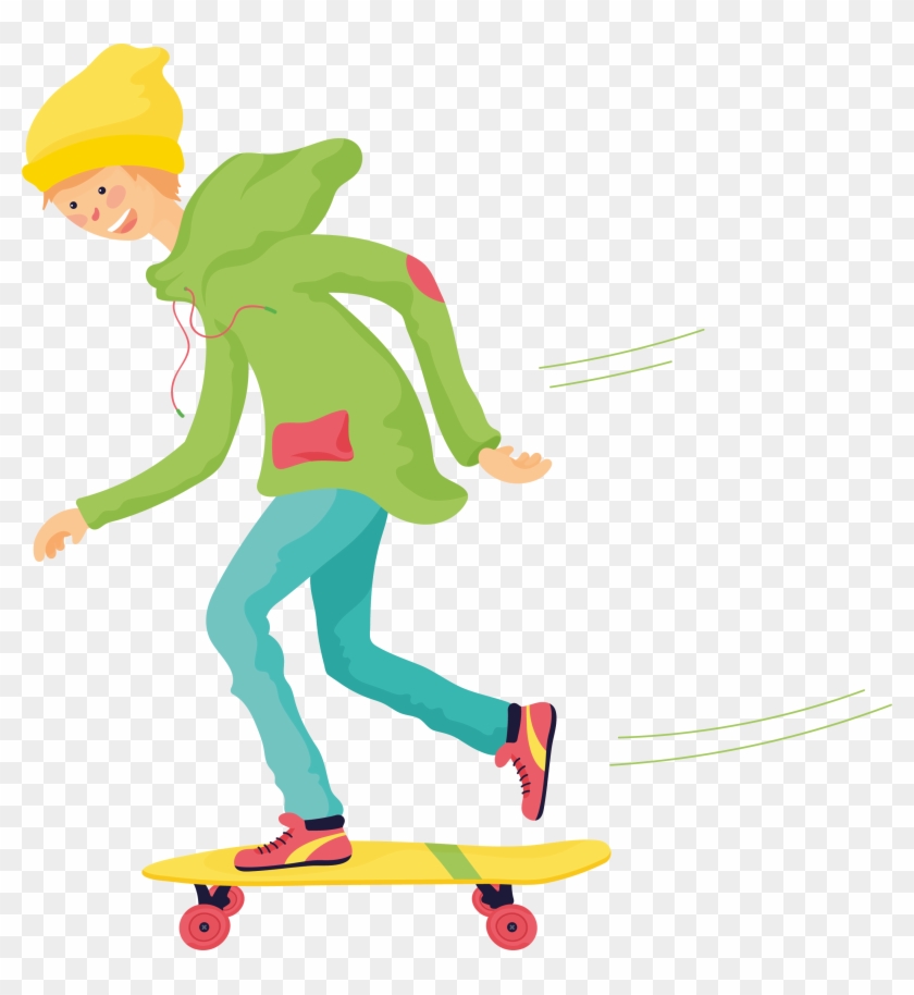 Skateboarding Euclidean Vector - Skateboarding Euclidean Vector #732265