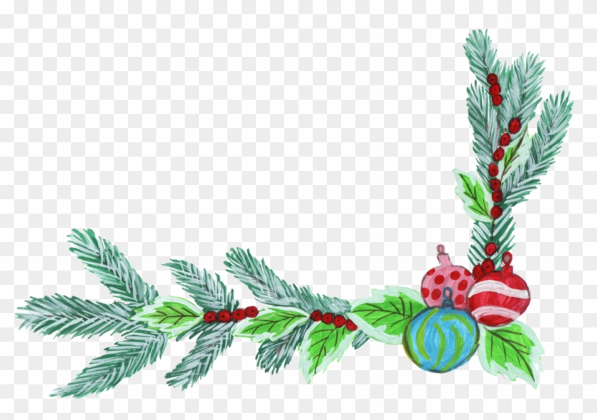 6 Christmas Corner Decoration Png Transpa Onlygfx Com - Christmas Deco Corner Png #732356