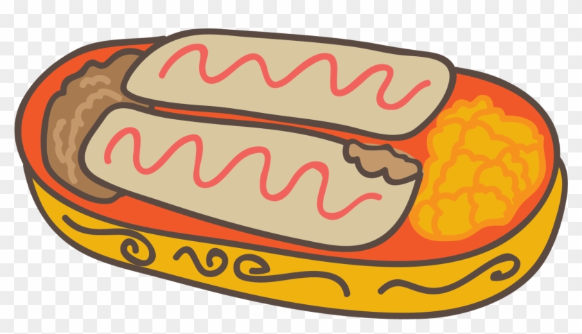 Mexican Food Plate Clip Art - Mexican Food Plate Clip Art #732377