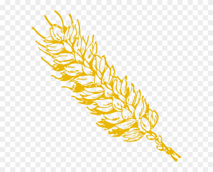 Wheat Clipart Padi - Wheat Clip Art #732571