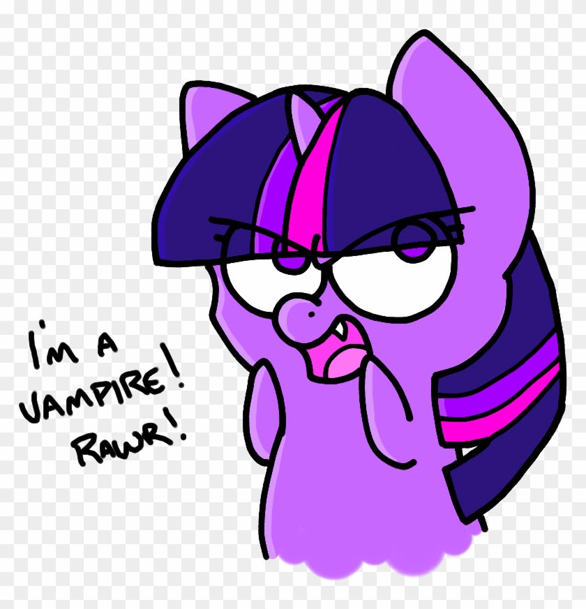 Vampire Twilight Sparkle By Slightinsanity - Cartoon #732687