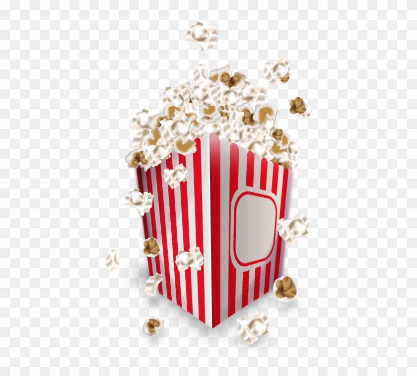 Popcorn Cinema Film Ticket - Popcorn Cinema Film Ticket #732747