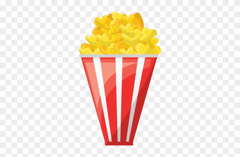 Popcorn Cinema Snack Illustration - Popcorn #732749