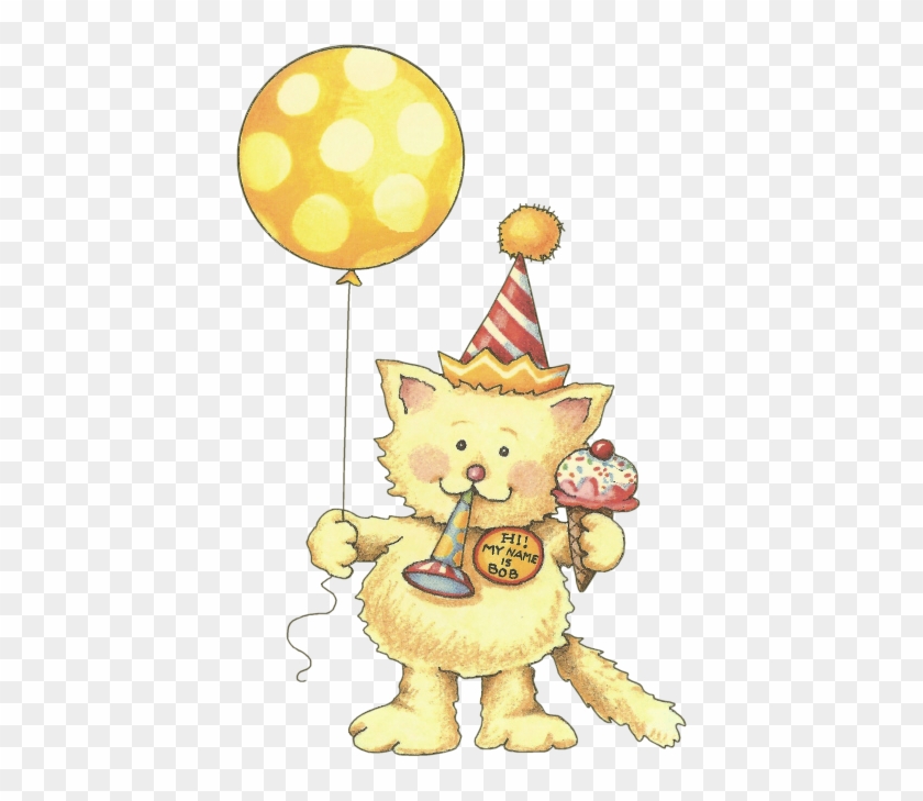 Clip Art Birthday Cats Hey We Sent Bob To Hive You - Cat Clip Art Birthday #732831