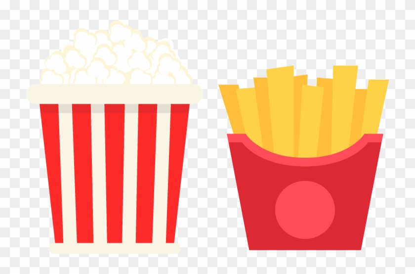 Popcorn French Fries - Portable Network Graphics #732858