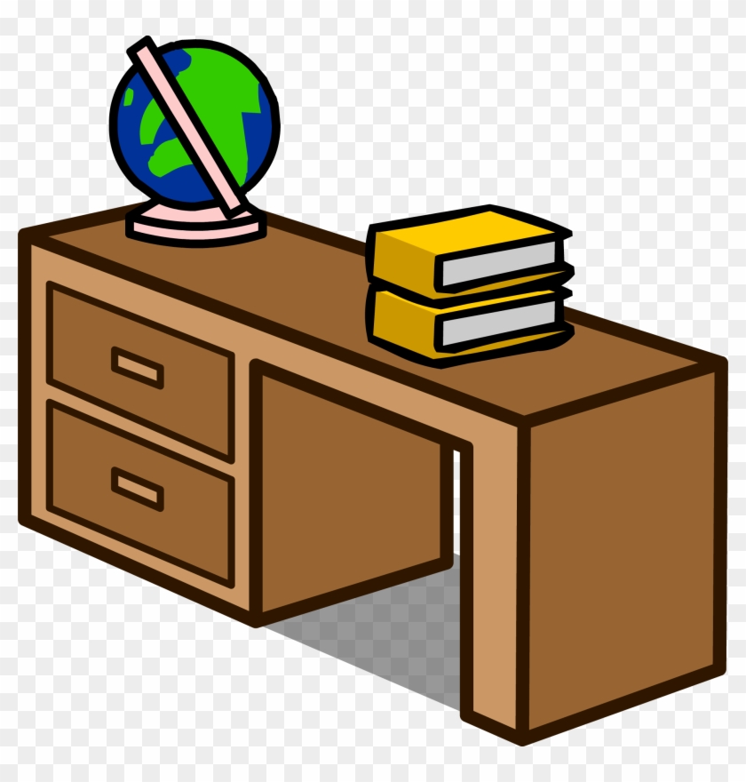 Student Desk Sprite 002 - Clip Art #732998