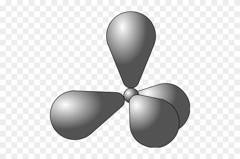 The Methane Molecule Has Four Equal Bonds - Sp3 Orbitals #733064