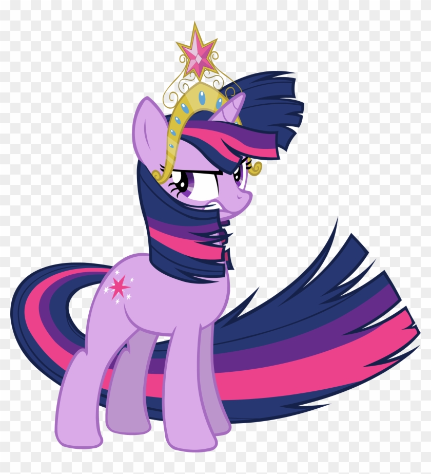 I Am The Element Of Magic By Stardust-r3x - Twilight Sparkle Hair Blowing #733110