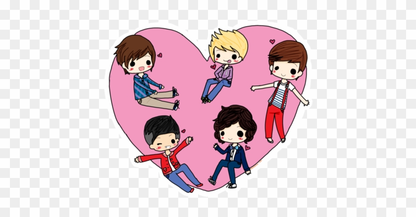 Annalovechuck Images 1d Wallpaper And Background Photos - One Direction Cute Chibi #733127
