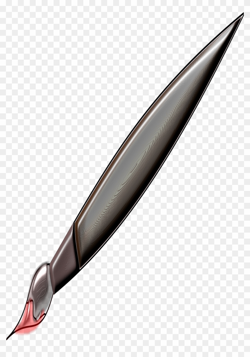 Paintbrush Clipart - Knife #733163