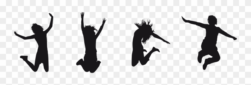 Medium Image - Jumping For Joy Silhouette #733233