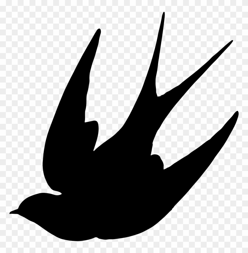 Medium Image - Swallow Silhouette #733244