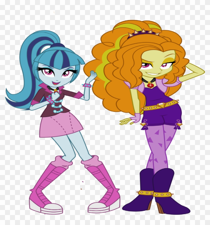 Mlp - Mlp Sonata Dusk And Aria Blaze #733267