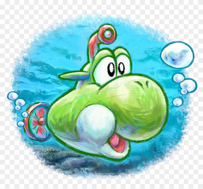 Yoshi Submarine Artwork - Yoshi Submarine Artwork #733301