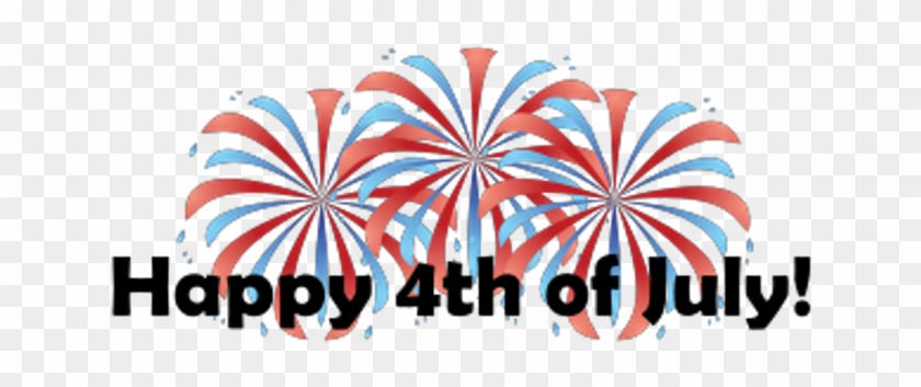 Fireworks Clipart Colored - 4th Of July Clip Art Free #733305