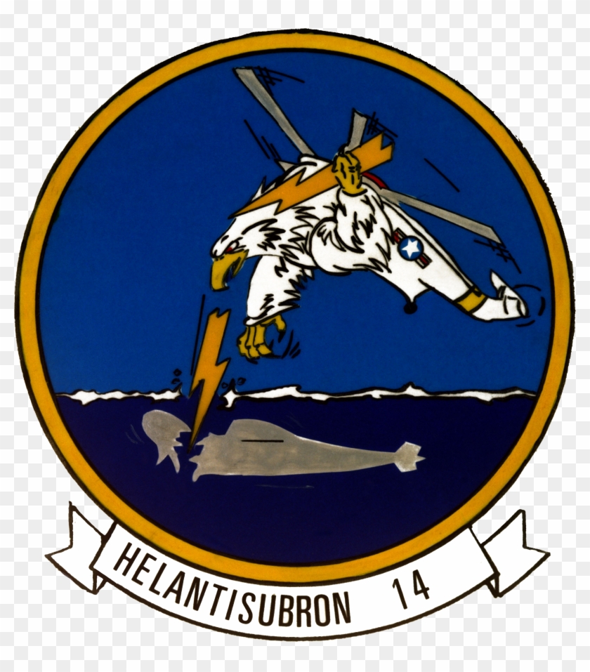 Helicopter Anti-submarine Squadron 14 Insignia, 1984 - Helicopter Anti-submarine Squadron 14 Insignia, 1984 #733331