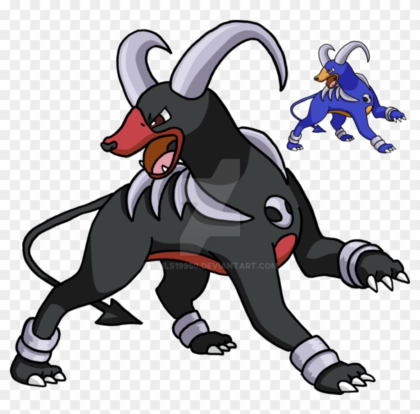 229 Houndoom Art V - Tails19950 Deviantart Com Houndoom #733361