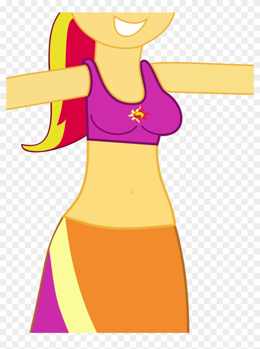 Sunset Midriff 3 By Ponyalfonso Sunset Midriff 3 By - My Little Pony Equestria Girl Sunset Shimmer #733475
