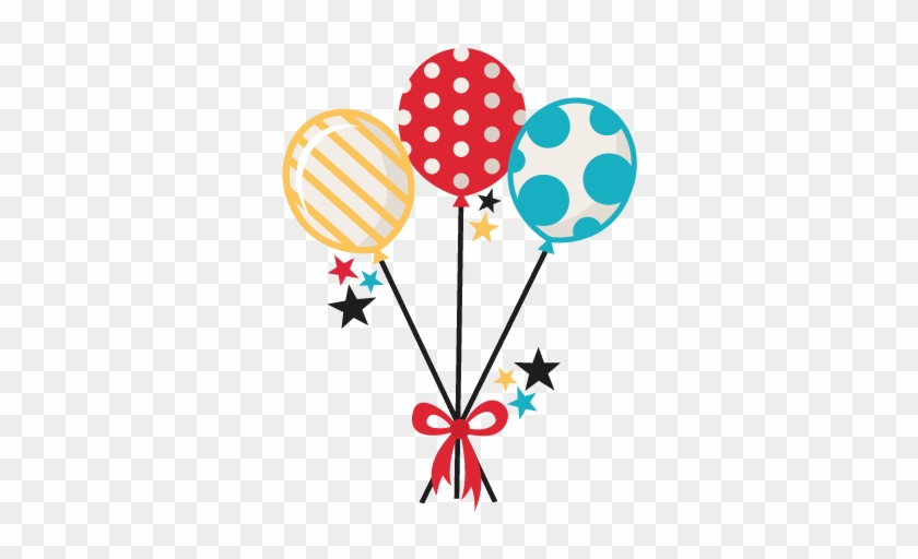Magical Balloons Svg Scrapbook Cut File Cute Clipart - Cute Balloon Clipart #733511