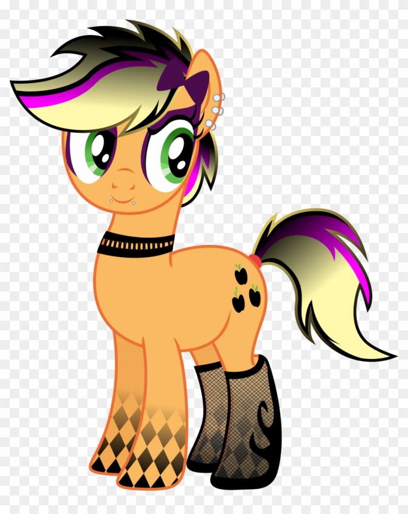 Free My Little Pony Friendship Is Magic Equestria Girls - Mlp Applejack Punk #733591