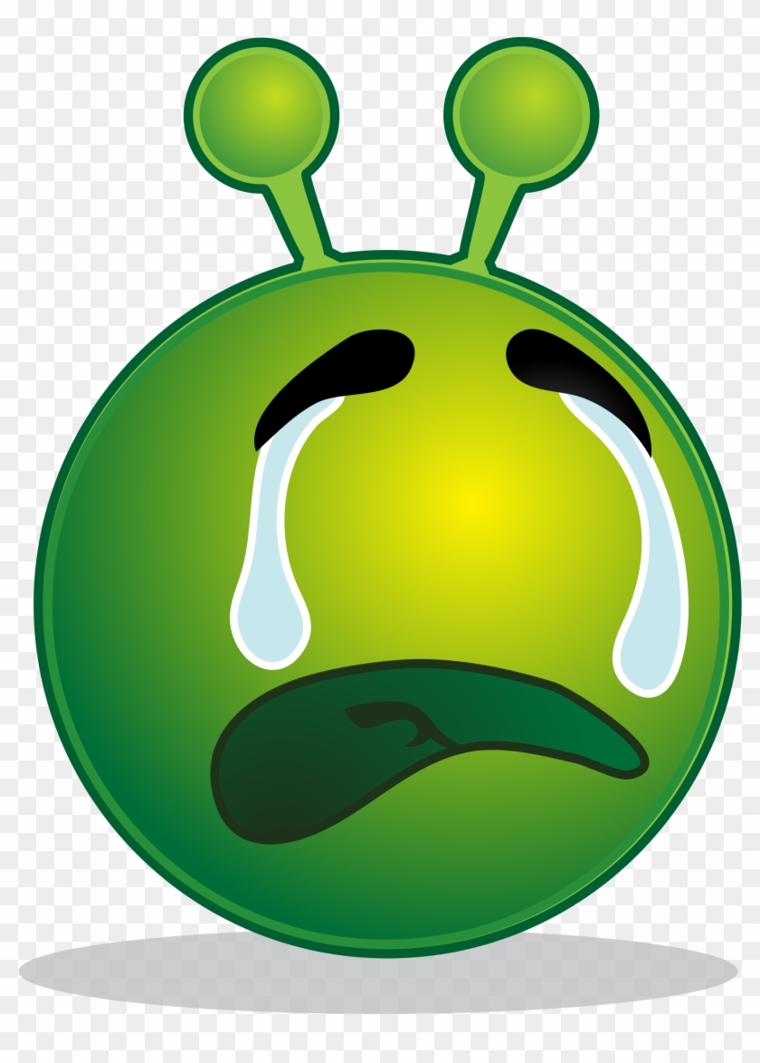 Free Vector Smiley Green Alien Weap Clip Art - Sorry For Wasting Your Time #733599