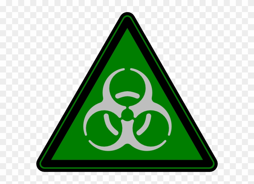 Another Green Biohazard Clip Art At Clker - Signs Keep Toilet Clean #733733