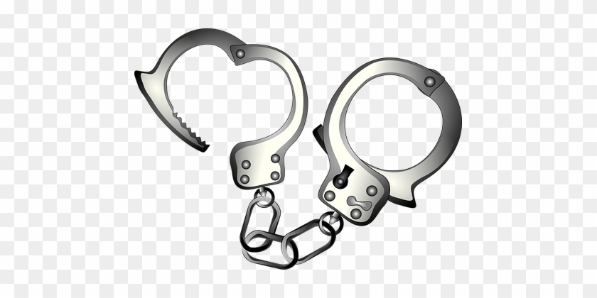 Handcuffs Jail Prison Crime Criminal Justi - Joyce Mckinney And The Case Of The Manacled Mormon #733846