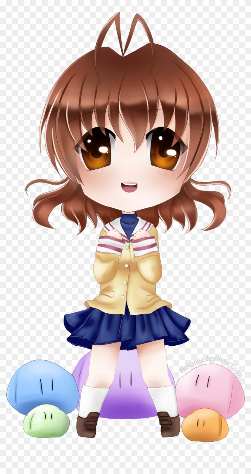 Kishingirl01 35 4 Nagisa Furukawa Chibi Clannad By - Clannad Chibi Png #733890