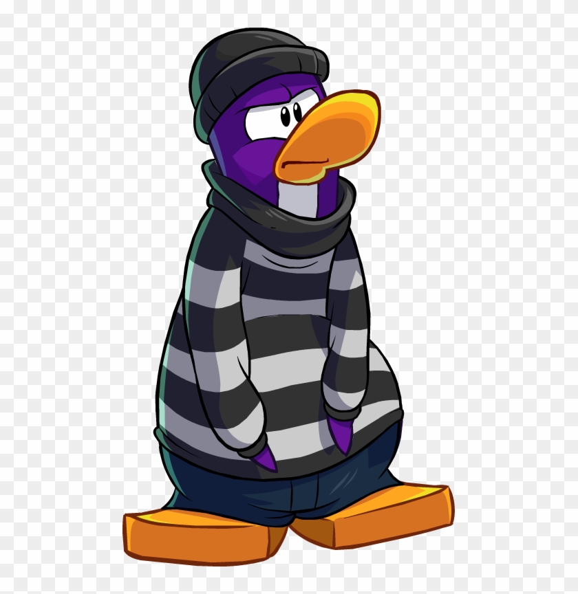 Prisoner Are You Kidding Still Working On This - Club Penguin Robber Png #733895