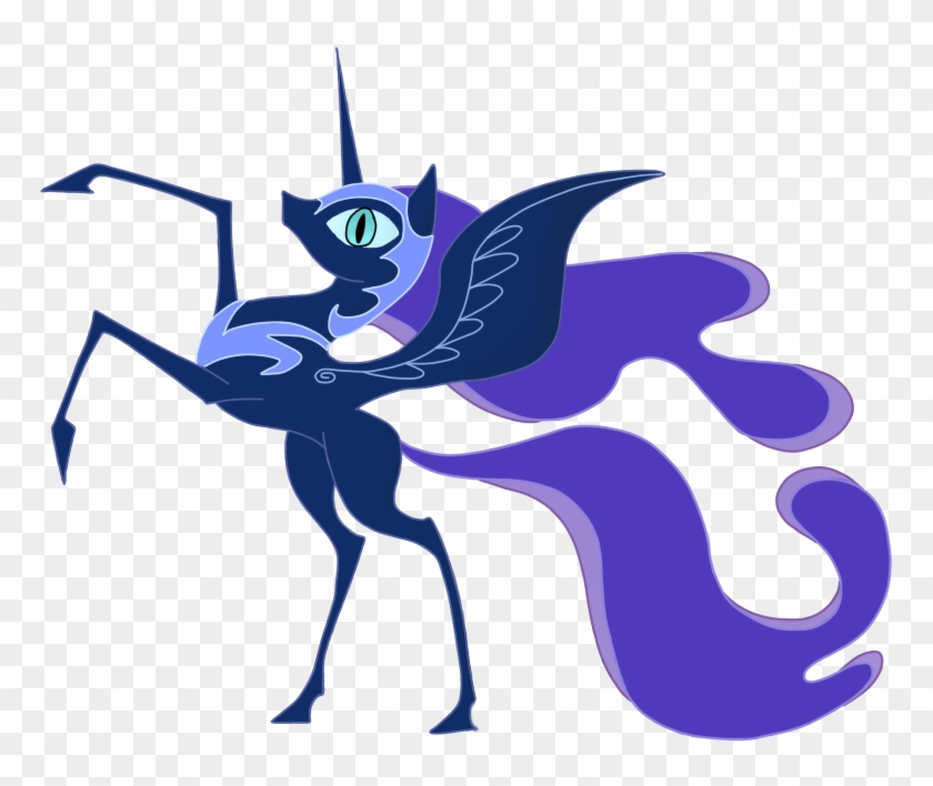 Nightmare Moon From Book Vector By Iheartnico2 - Princess Luna #733939