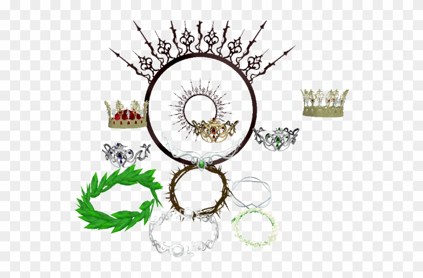 Crown Set By Chocosunday - Illustration #733969
