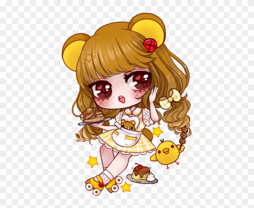 Rilakkuma's Favorite Foods - Rilakkuma Girl Chibi #733986