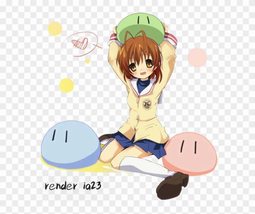 Nagisa Kawaii-dango By Ia23 Clannad Chibi Nagisa - Kyou Fujibayashi #733998