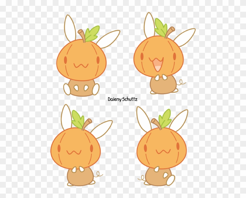 Pumpkin Bunny By Daieny - Pumpkin Bunny By Daieny #734004