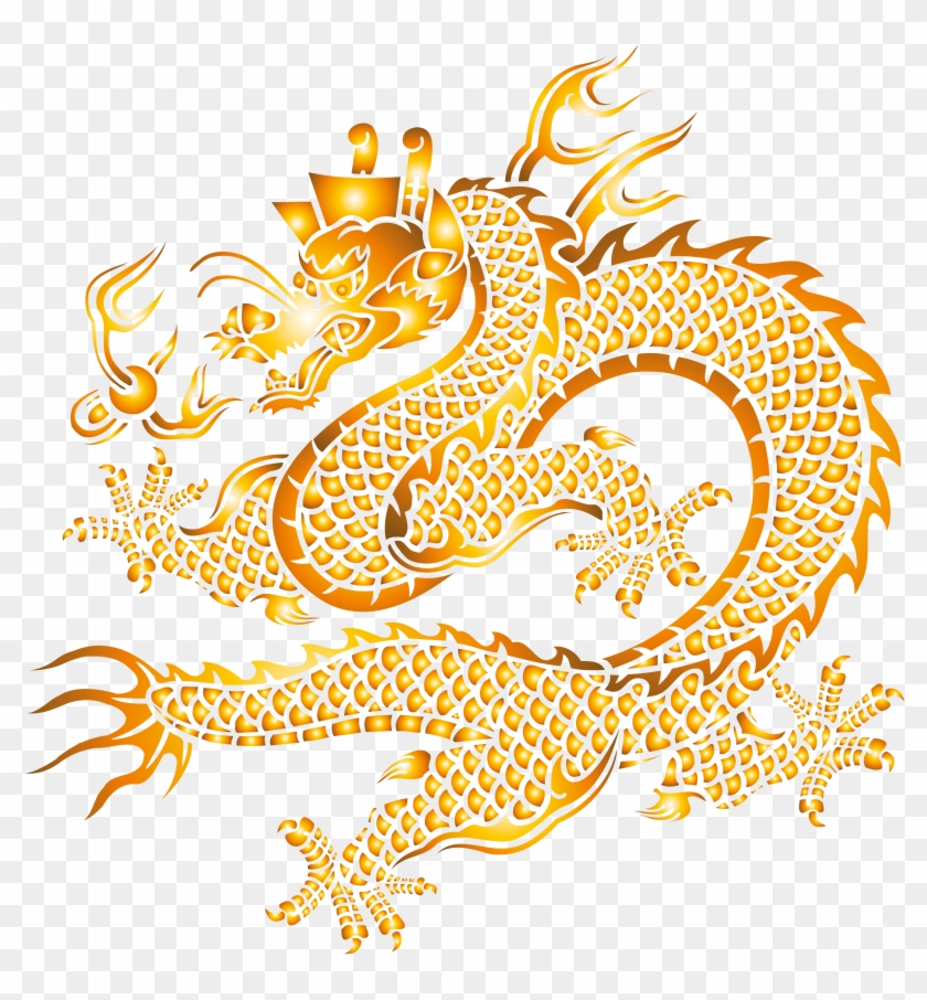 China Chinese Dragon Clip Art - China Chinese Dragon Clip Art #734844