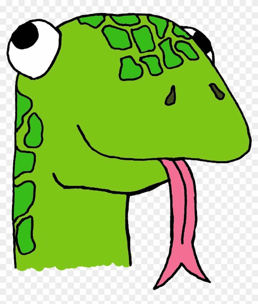 Turkey Face Clip Art - Transparent Lizard Cartoon #734137