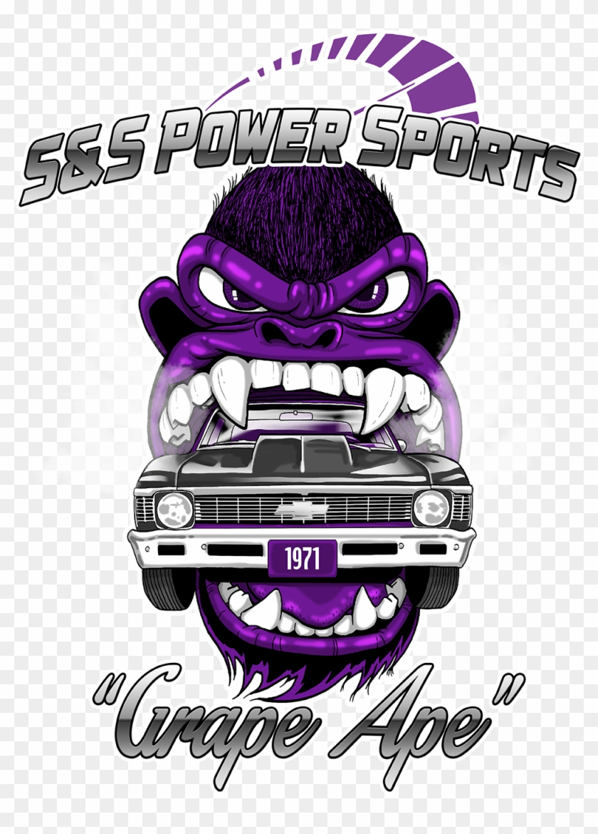 S&s Power Sports "grape Ape" T-shirt Design - Design #734339