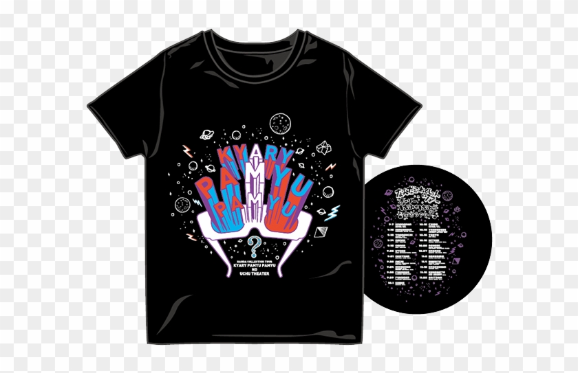 Uchu Theater T-shirt Black（xs、s、m、l） - Kyary Pamyu Pamyu #734350