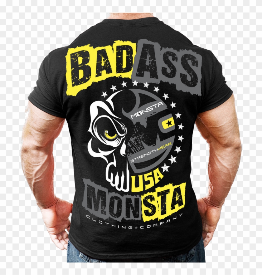 T-shirt Męski M217 Black Monsta - Monsta Clothing #734379