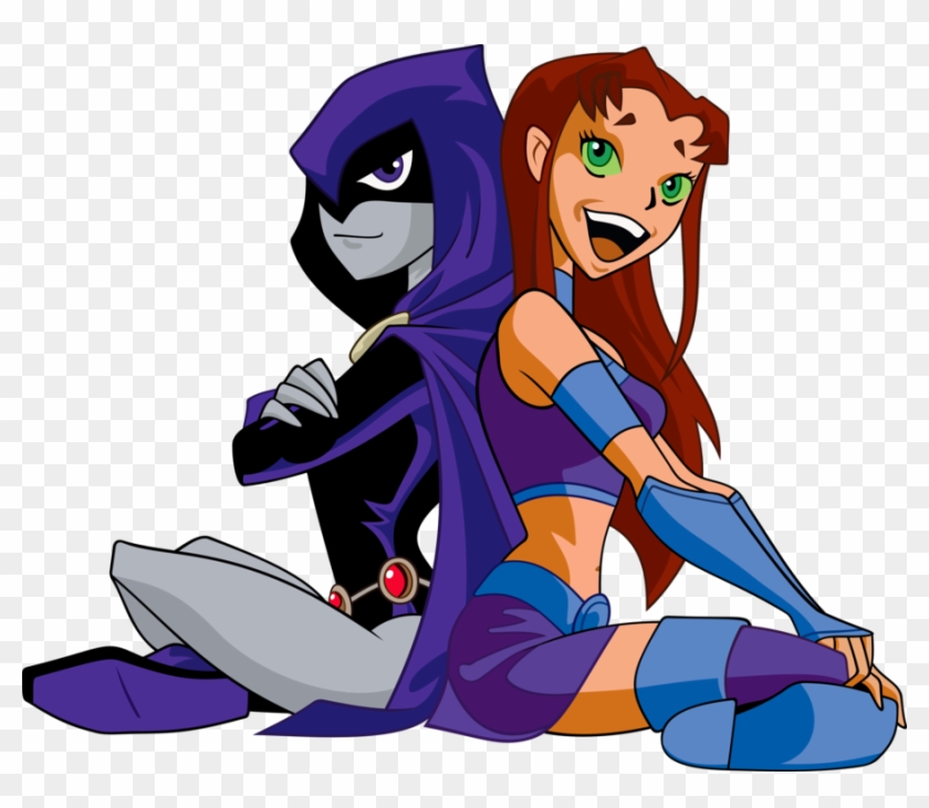 Dc Comics' Starfire & Raven - Teen Titans Raven And Starfire #734557